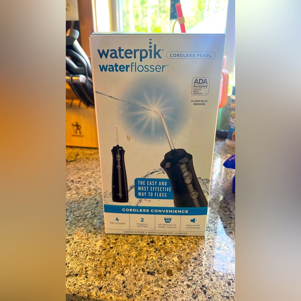 🦷 Waterpik Cordless Water Flosser, Battery operated & Portable 🪥